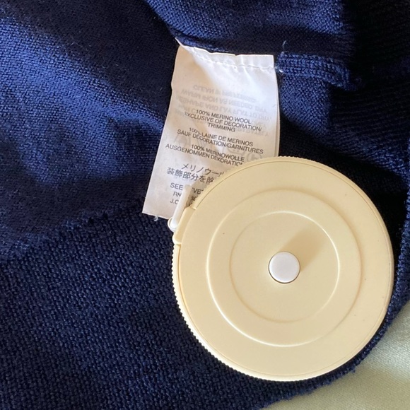 J Crew Tippi Navy Pullover Sweater Sailboat J. Crew Jcrew - Picture 5 of 5